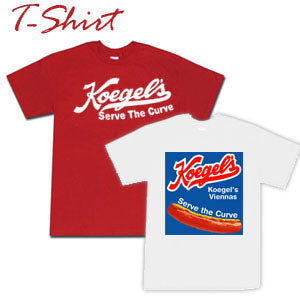 Classic Koegel's Short Sleeve T Red/White